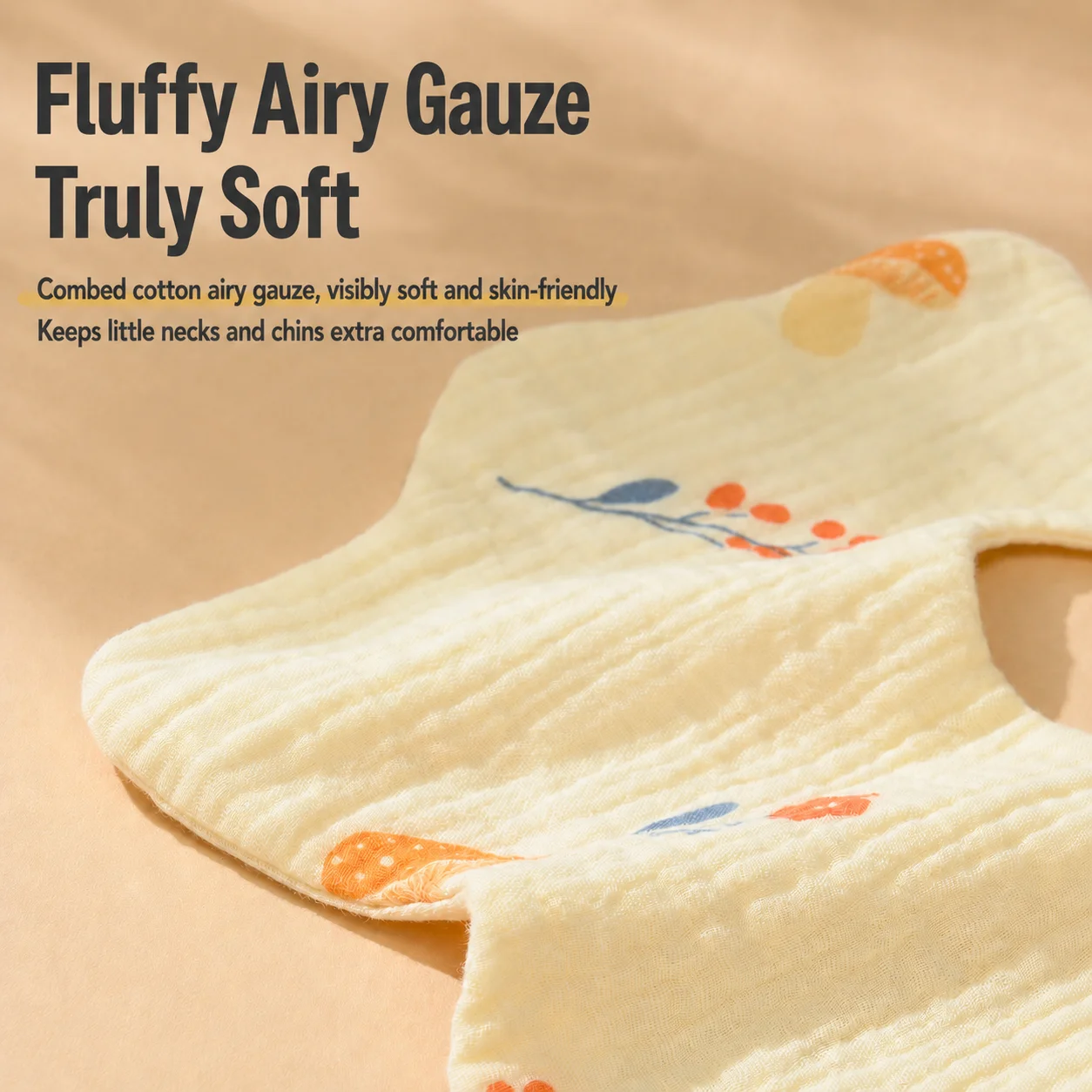 3-Pack of Pure Cotton Baby Bib - Printed Bibs Pack 评论和价格