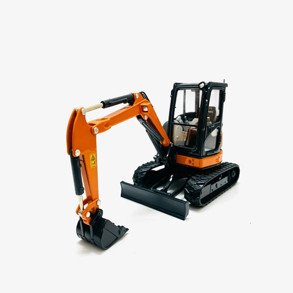 1/30 Scale Die-Cast Zaxis 35U Compact Mini Excavator Alloy Gift Toy Static Collectible Display Model