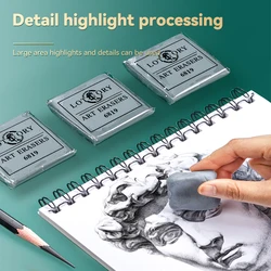 Plasticity Rubber Soft Art Eraser Wipe highlight Kneaded Rubber For Art Pianting Drawing Correcting Lightening Charcoal Pencil