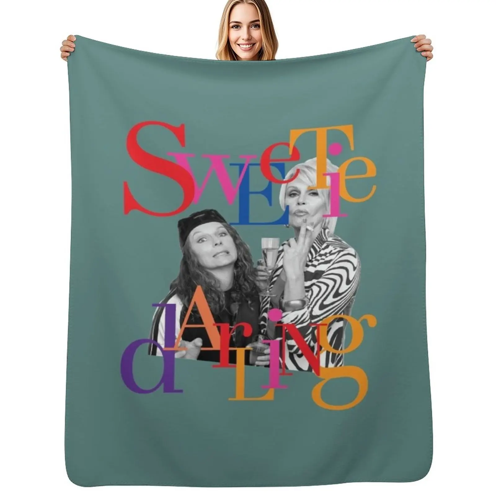 

Eddie Patsy are the Best Sweetie Darling Throw Blanket Outdoor Soft Blanket for Picnic Beach Camping