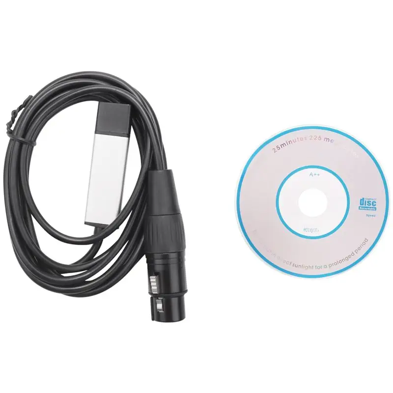 AY14 -DMX512 USB DMX Interface Adapter LED Stage Lighting Controller, USB To DMX Interface Adapter, DMX Controller
