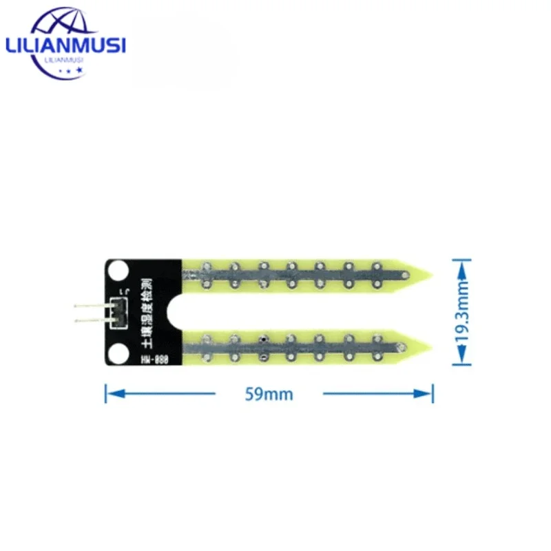 50PCS XD-03 Soil Moisture Detection Module Soil Moisture Sensor Analog Output