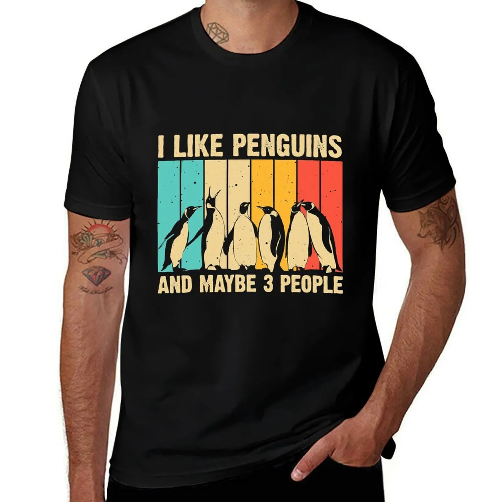 

Cute Penguin Design For Men Women Kids Retro Penguin Lover T-Shirt man t shirts for men casual man t shirt designer T-Shirt