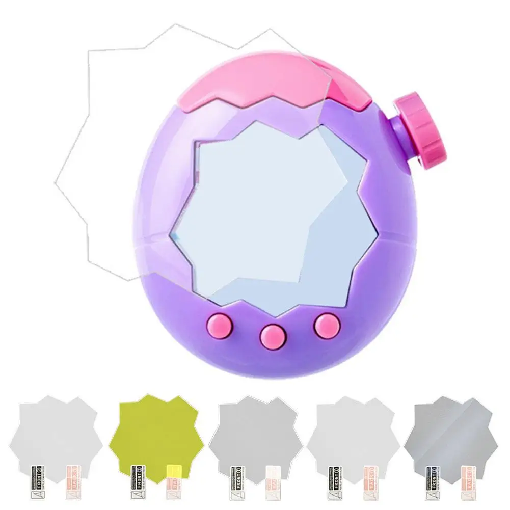 For Tamagotchi Paradise Clear Yellow Screen Protector Full Coverage Screen Film Panel Protective Cover Game Film Accessories