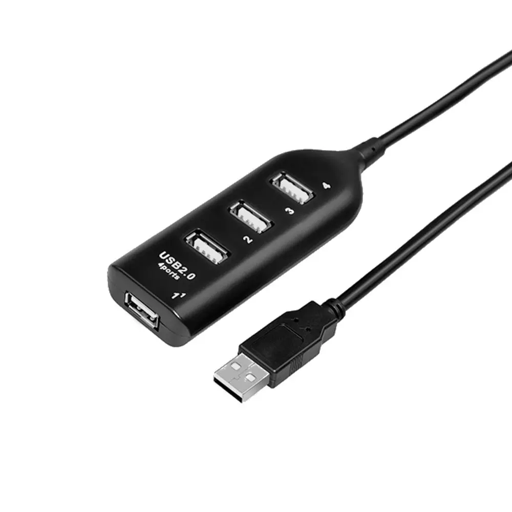 USB 2.0 Extender Adapter Laptop dysk USB komputer uniwersalny Hub wieloportowy rozdzielacz konwersji danych