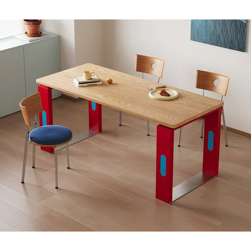 Dining table custom living room Bauhaus ash desk student study table