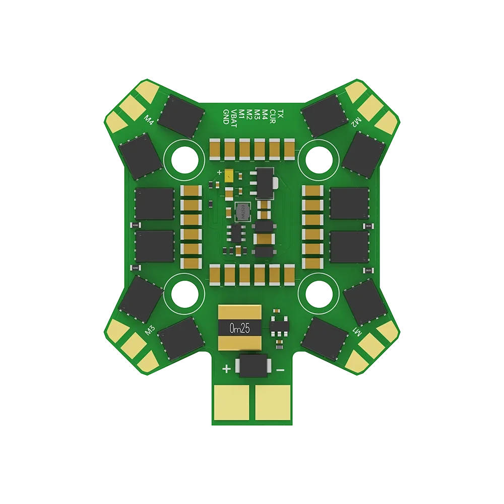 BoaMasMiFlight BLITZ E55R 4-IN-1 ESC 2-6S With 20x20mm Mounting Holes For FPV Parts