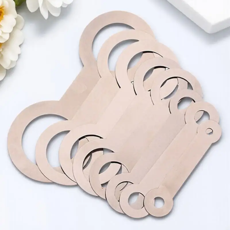 

8 PCS/Set Saxophone Mat Tool Cushion Leveling Musical Instrument Pads Repair Rings Iron