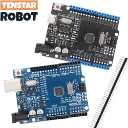 One set New TENSTAR ROBOT UNO R3 ATmega328P/CH340G  Chip 16Mhz For Arduino UNO R3