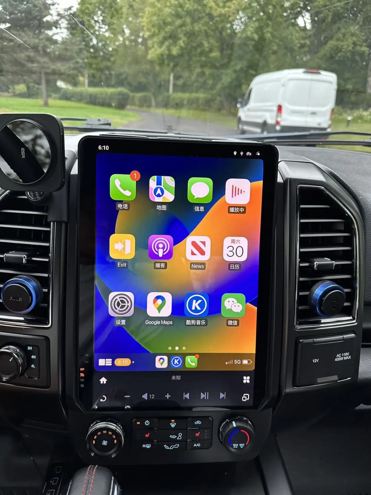 

14.4 " Touch Screen Android 13 Auto Car Radio Navi CarPlay for Ford F150 2015 - 2022 F-150 Truck Multimedia Stereo Head Unit DSP