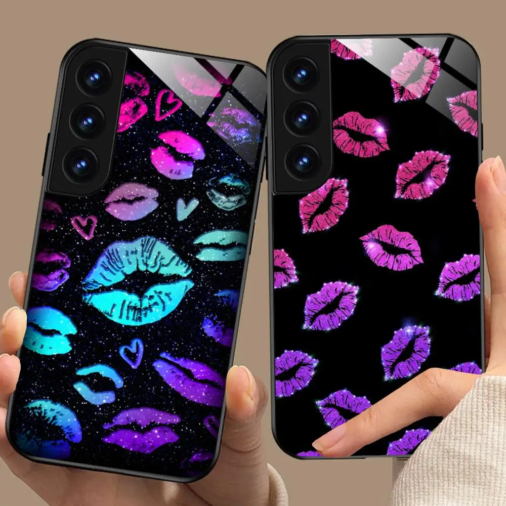 Kiss Lips Cute Glas…