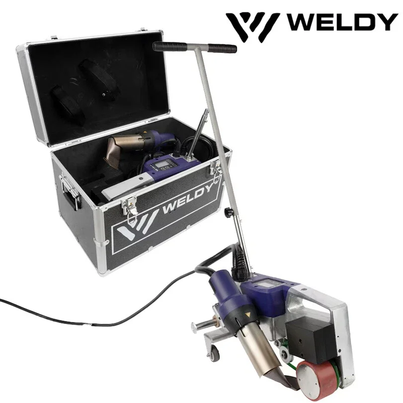 

WELDY Roof 40 Hot Air Automatic Welding Machine 230V/3450W 40mm Water Roofing Membrane