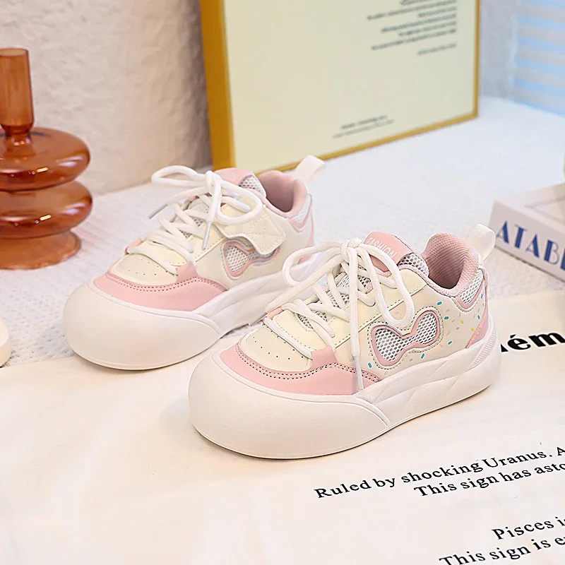 

Toddlers Girls Tennis Shoes New Spring Autumn Kids Platform Running Sneakers Causal School Versatile Child Fashion Sport Shoes