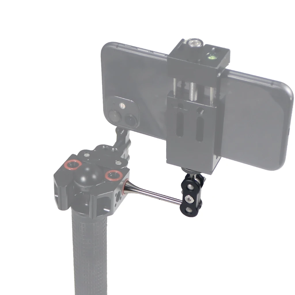 Dual Ball Head Magic Arm Swivel Mount Adapter mit 1/4'' Schraube für DJI OSMO360 für DSLR Kamera Video Monitor Licht Mikrofon Halterung – Detail 40