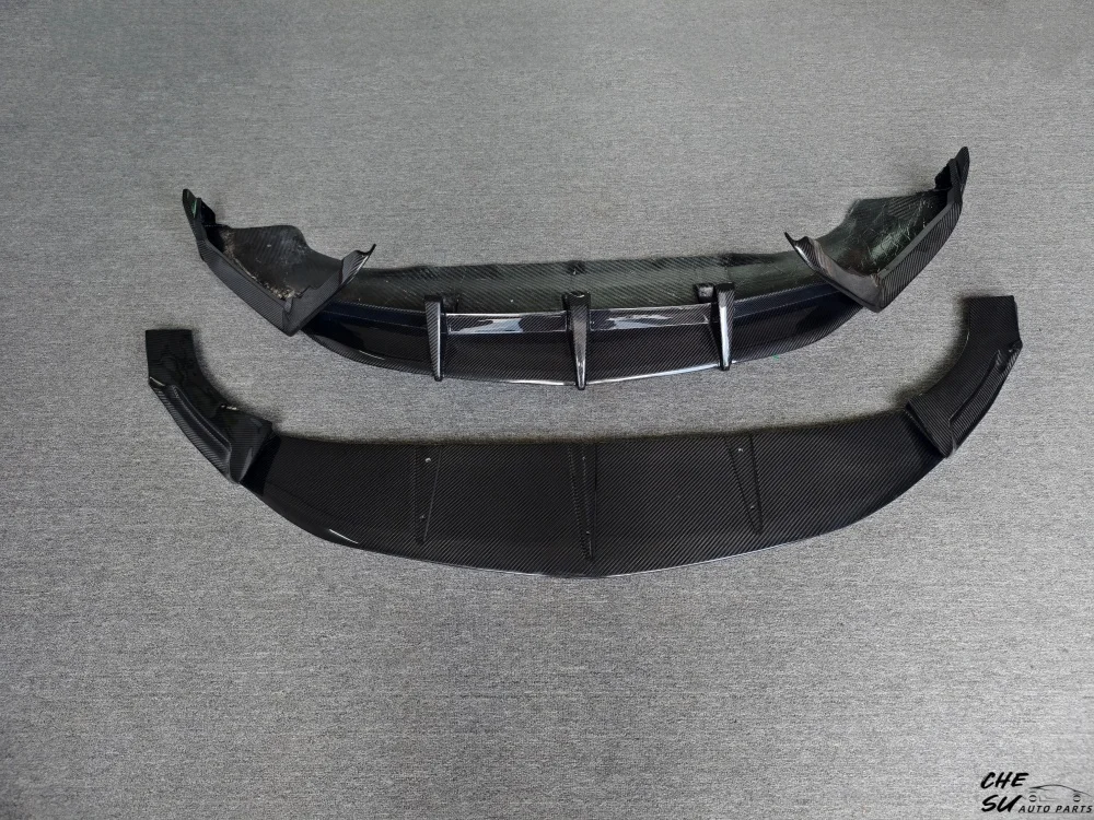 Carbon Fiber Front Bumper Lip Body Kit for Lamborghini URUS S Upgraded Topcar Style, Customized Front Bumper Splitter Car Kit