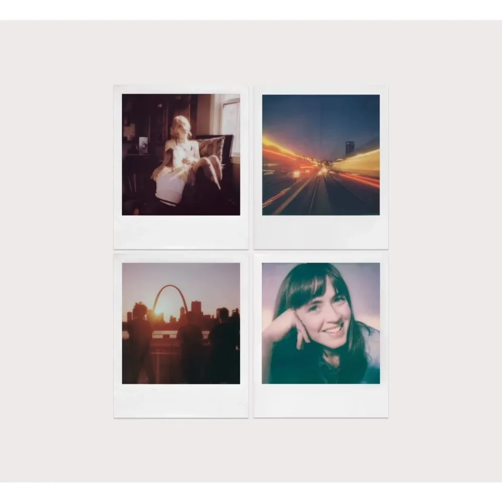Color 600 Instant Film Cartridge Compatible with Classic Vintage Cameras Single Pack for 8 Photos Polaroid Style
