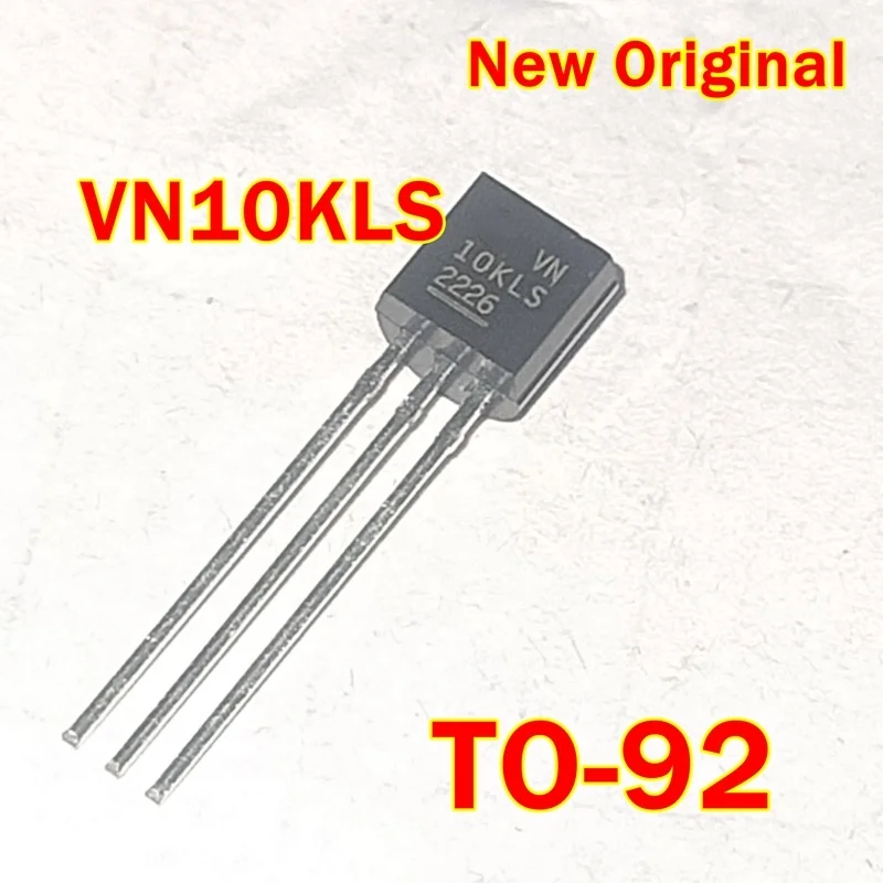 1pcs to 100pcs VN10KLS TO-92 New Original N-Channel 60-V (D-S) MOSFETs with Zener Gate