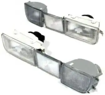 

Pair Set Euro Spec Front Fog Light Kit For VW Passat B4