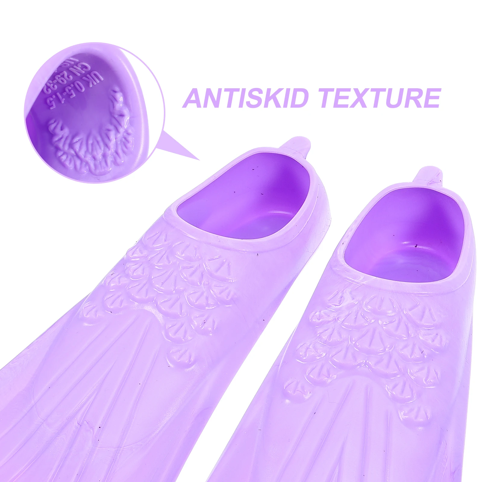 

Silicone Short Fins Women Adult Diving Flippers Lightweight Compact Flexible Swim Supplies Snorkeling Travelers Pool Sea