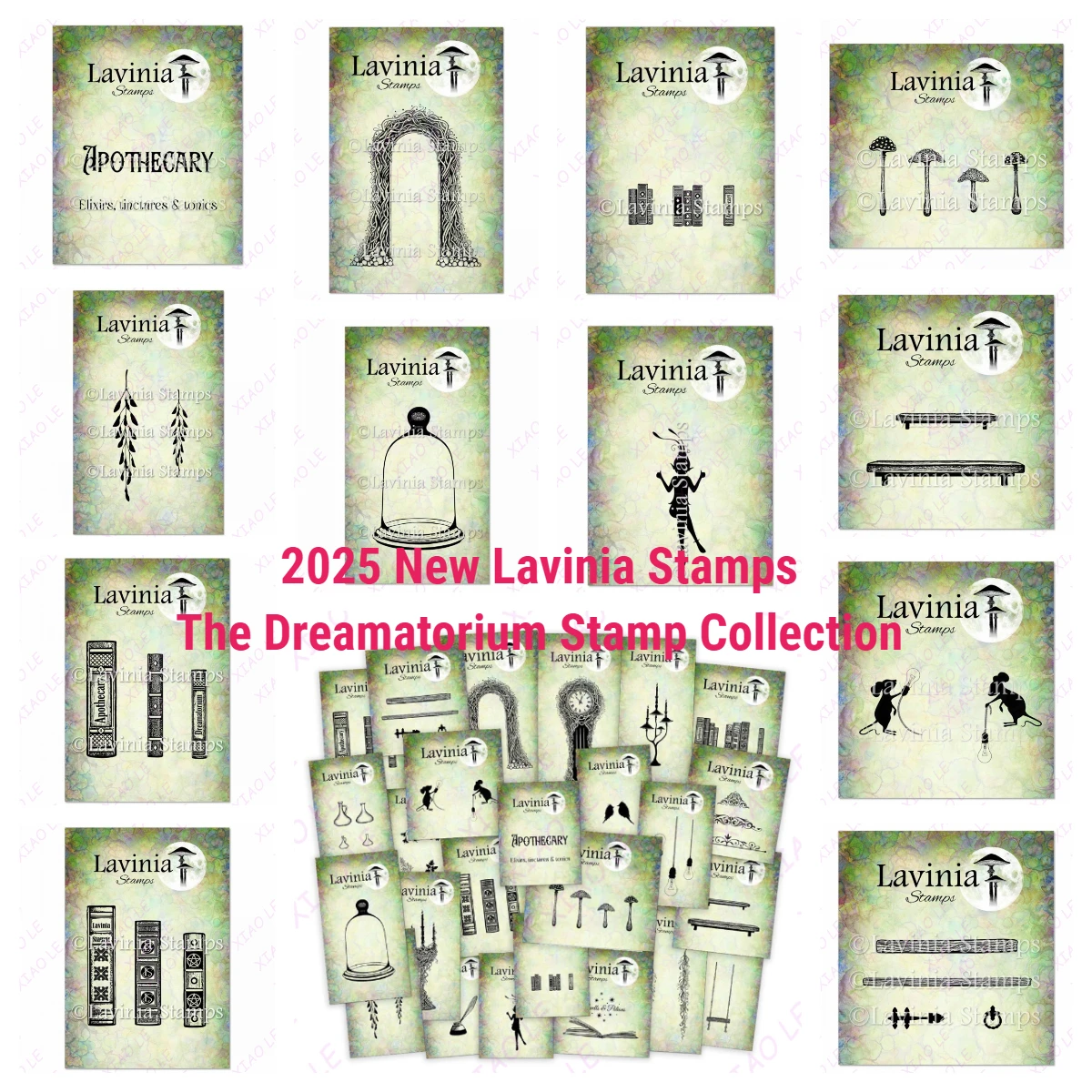 

2025 New Lavinia Clear Stamps The Dreamatorium Stamp Collection Scrapbooking New Make Photo Album Card Diy Paper Embossing Craft
