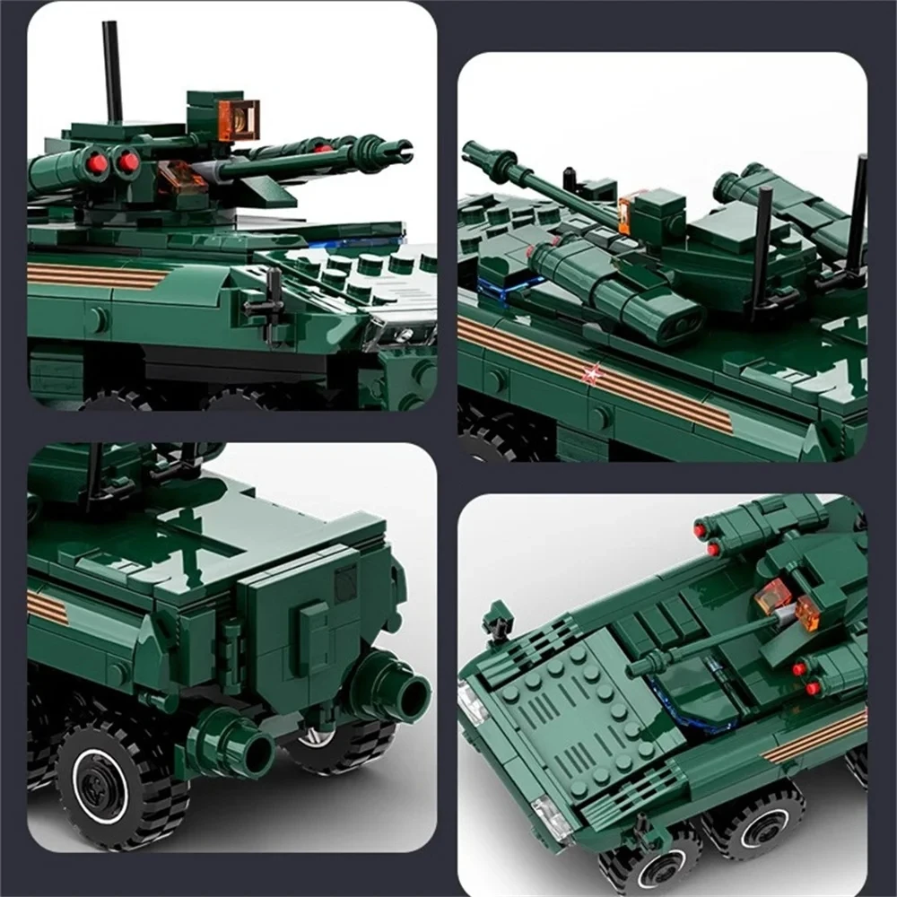 World War 2 Tentara militer WW2, mainan anak-anak, Model kendaraan tempur infanteri SWAT, blok bangunan