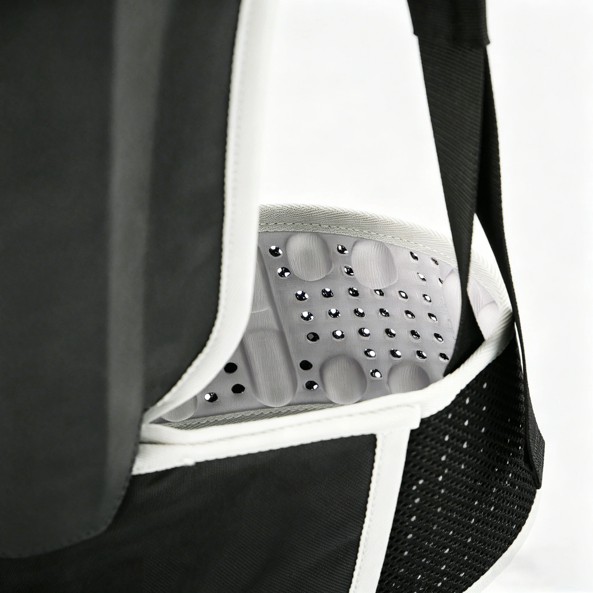 AIglobal Slim Durable Powerful Pneumatic Lumbar Support 60% Pressure Relief Cut WMSDs Risk For Frequent Bending Work