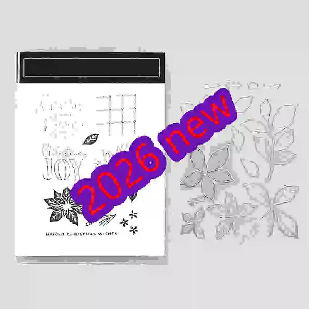 Juli 2026 Nieuwe Halloween Kerst Stempels Stansen Release Pakket Snijstansen Stempels Stencil Hot Foil voor DIY Scrapbook Papier Kaart