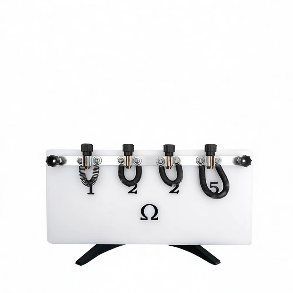 Teaching Decade Resistance Box 0 9999 9 Ohm Practical Variable Resistor Device For Electronic Circuit Experimentation