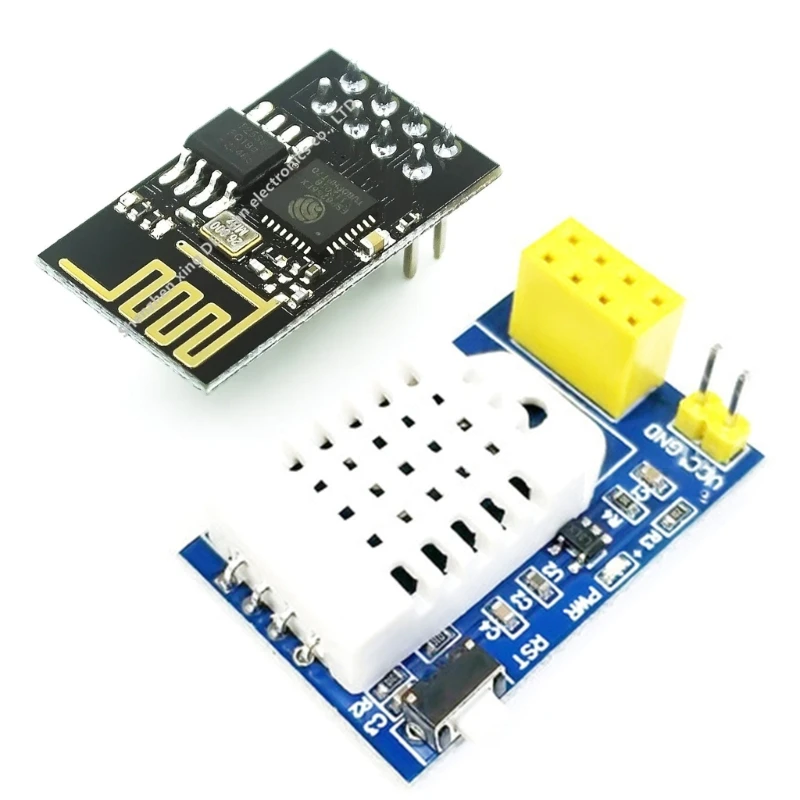 Wireless Temperature Humidity Module DHT22 ESP-01S for Remote Monitoring