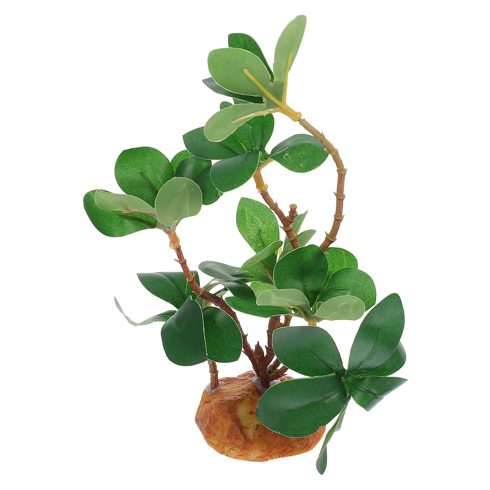 

Fake Green Grass Plant For Reptile Terrarium Aquarium Fish Tank Decoration Artificial Plants Ornament Simulation Reptile