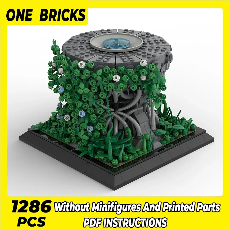 Rings Movie Model Moc Building Bricks Mirror of Galadrieler Technology Modular Blocks Gifts Christmas Toys DIY Sets Assembly