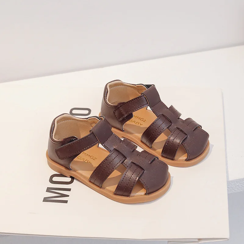 Summer New Kids Sandals Fashion Boys Beach Sandals Flat Heels Casual Children Sandals Girls Sneakers Student Shoes H781