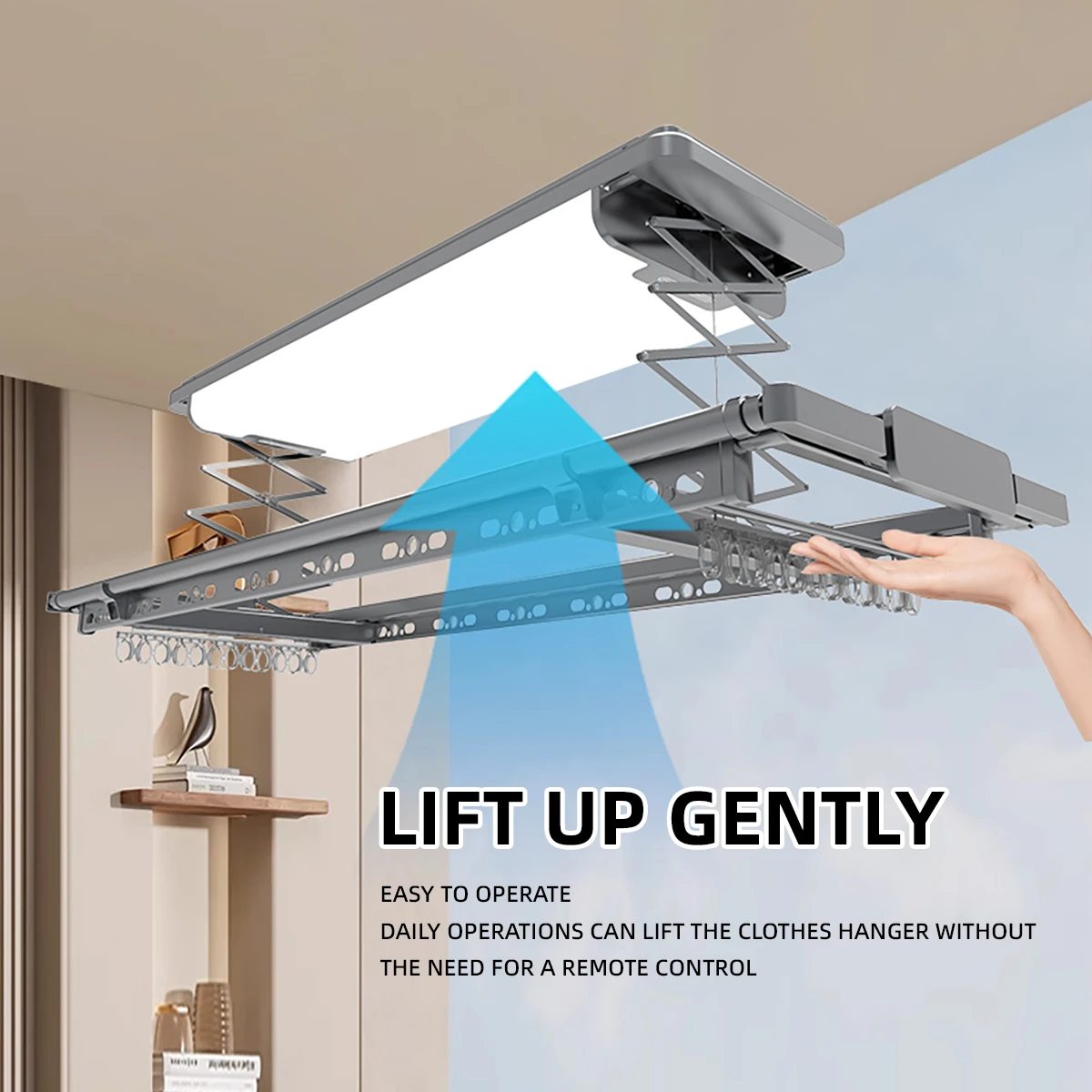 Smart Laundry Supplies Industrial LED Lighting Dryer for