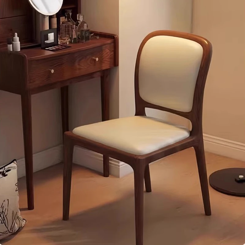 

Wooden Minimalist Dining Chairs Luxury Modern Nordic Office Dining Chairs Wedding Vintage Silla Plegable Chinese Style Furniture