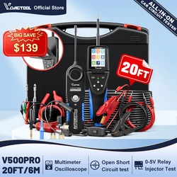 VDIAGTOOL V500PRO Automotive circuit tester 12V/24V Car Power Circuit Probe Tester Breaker Finder Tool Open circuit Detector