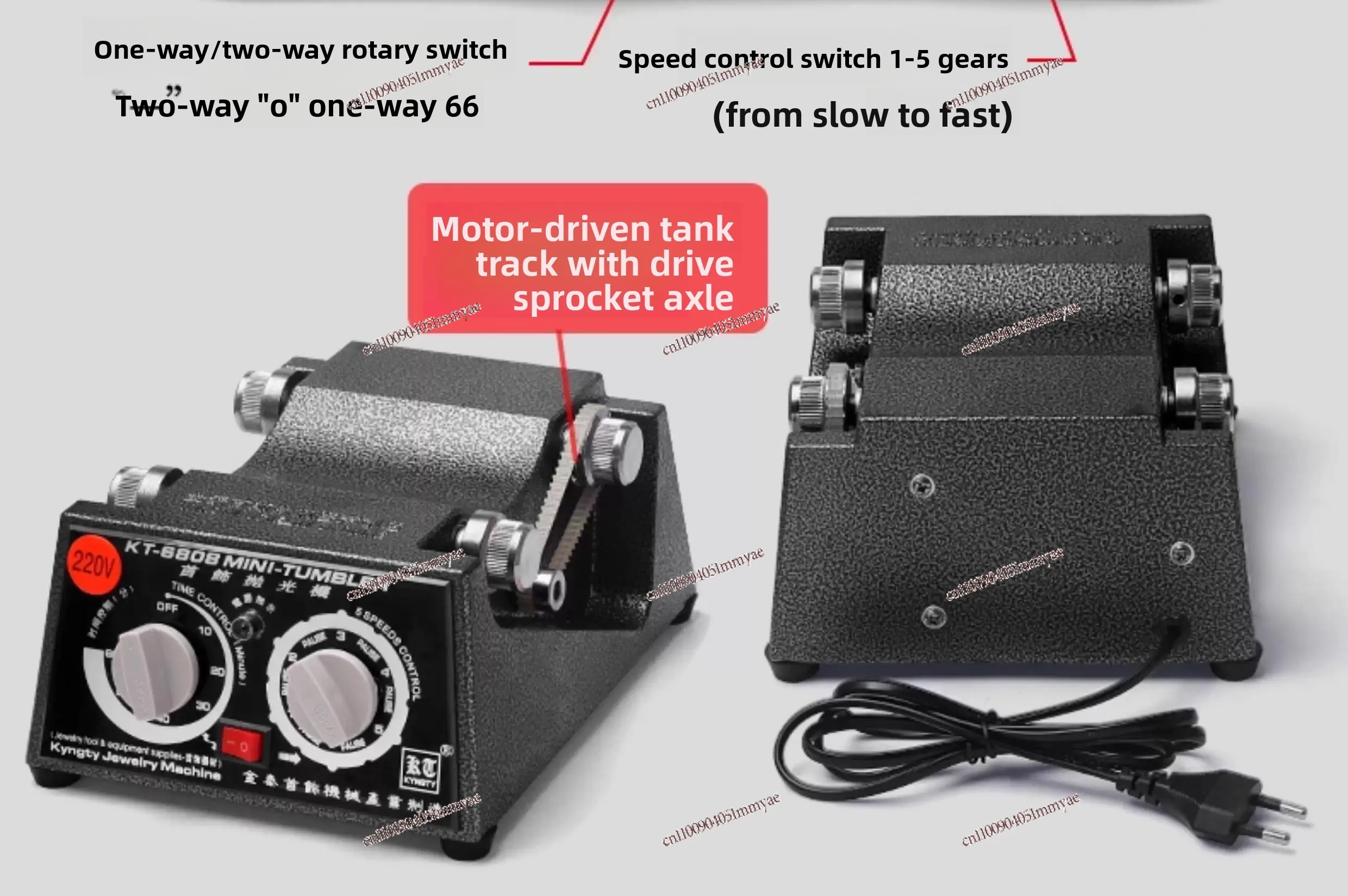 

Маленькая барабанная полировальная машина Wenwan для ювелирных изделий - шлифовально-чистящая машина, инструменты для изготовления ювелирных изделий