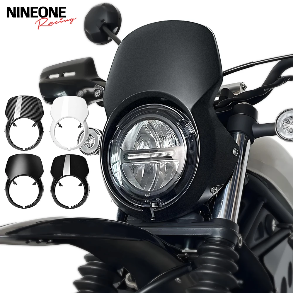 

CL 300 500 Motorcycle Headlight Cover Windscreen Windshield Fairing Front Head Windshield Honda for CL500 CL300 CL250 2022-2026