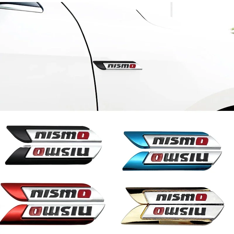 

Car Body Side Trunk Rear Sticker Emblem for Nissan Nismo X Trail Tiida Leaf Elgrand Sunny Note Qashqai Patrol Micra Decoration