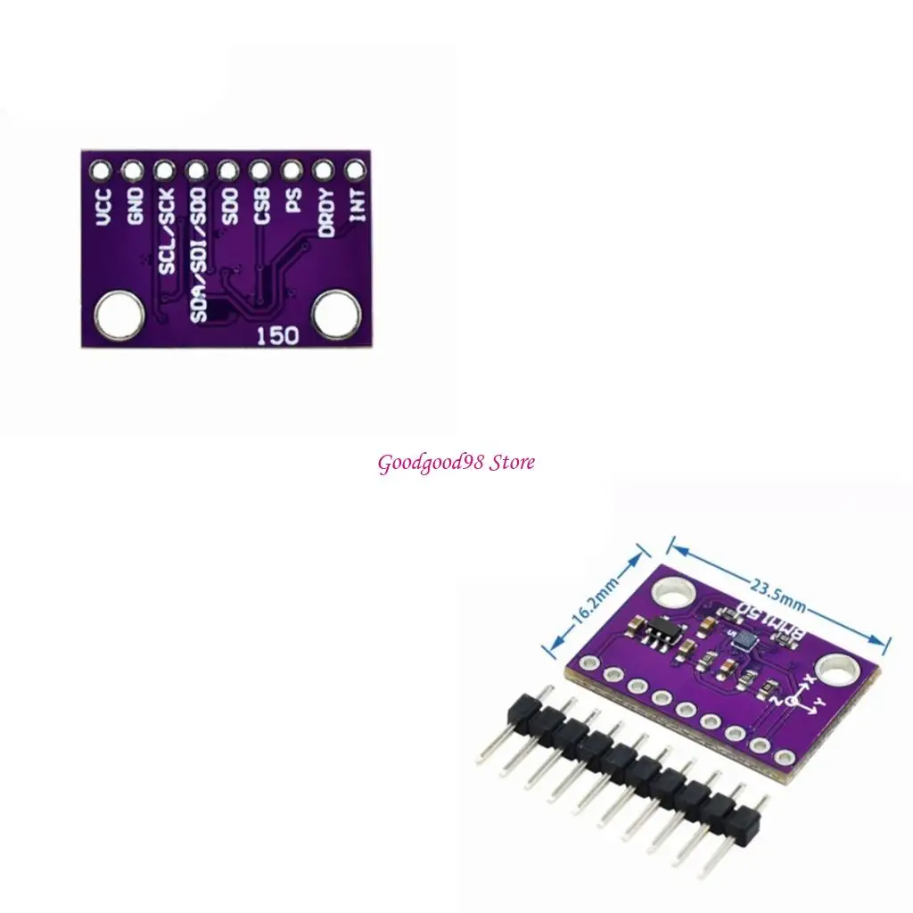 Módulo sensores geomagnéticos precisión para robóticos y dispositivos tasa muestreo 100Hz W8EC