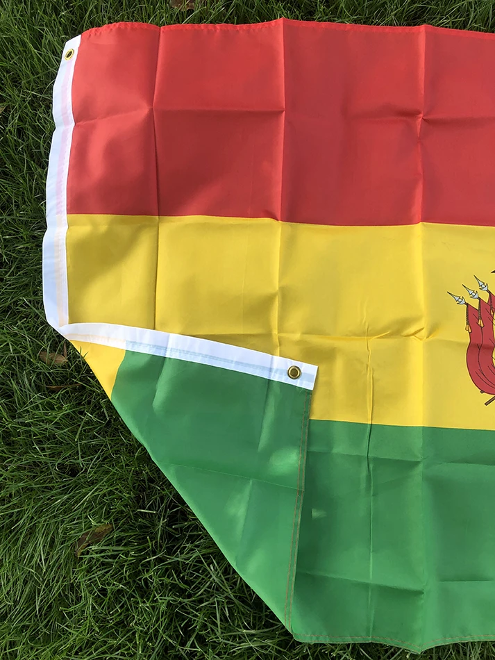 Himmel Flagge versand kostenfrei Bolivien Flagge Südamerika National flagge 90x150cm Polyester Bol pluri nationaler Zustand von Bolivien Flagge