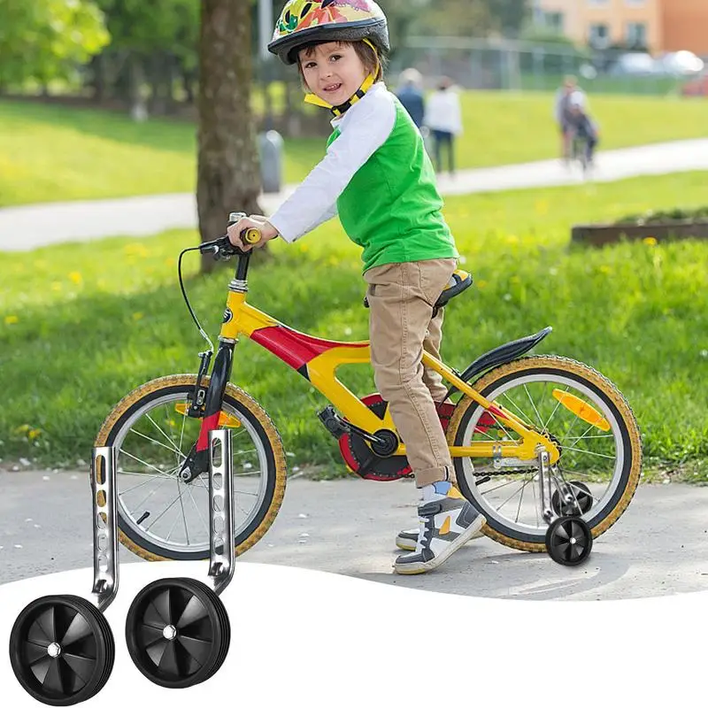 Kids Training Wheel Stabilizer Replacement Wheels Quiet Cycling Safety Trainer Sturdy Stabilizer Replacement Wheels For Kids