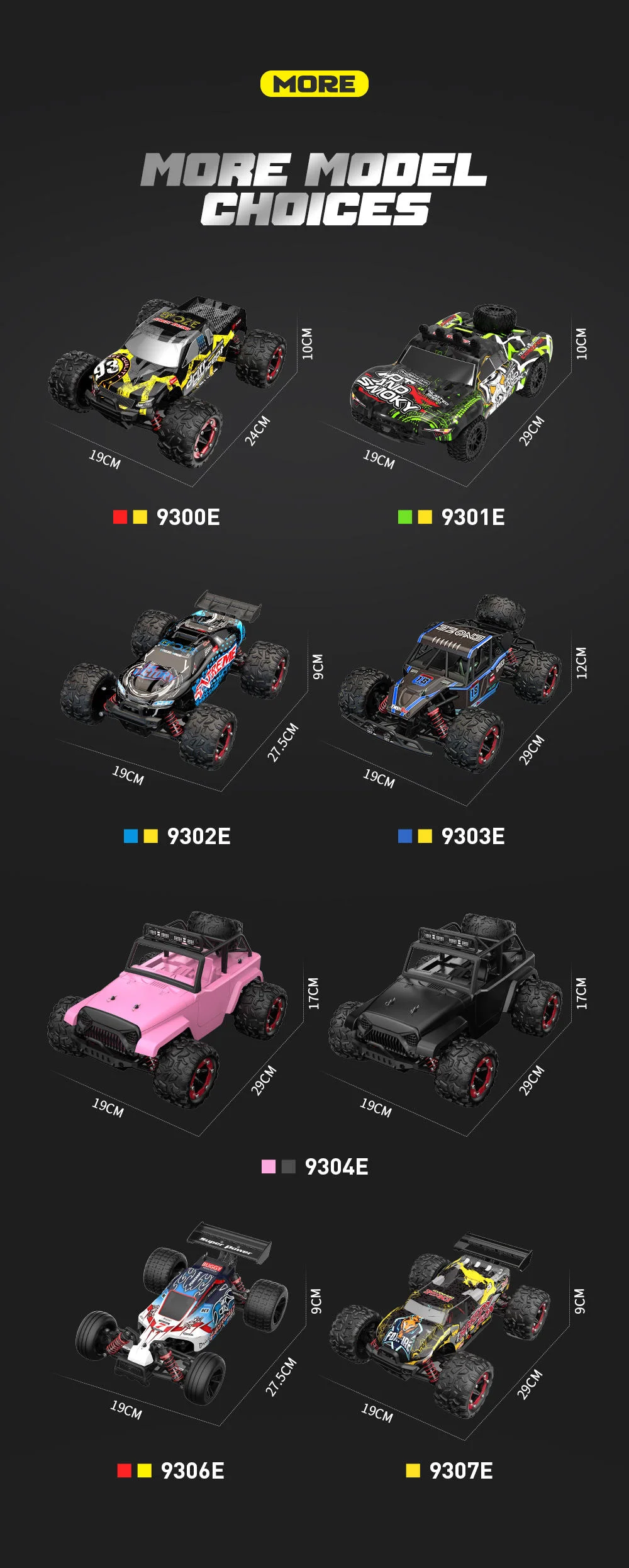 Novo produto 1:18 escala completa tração nas quatro rodas carro de controle remoto de alta velocidade off-road captador carro de escalada modelo de corrida rc