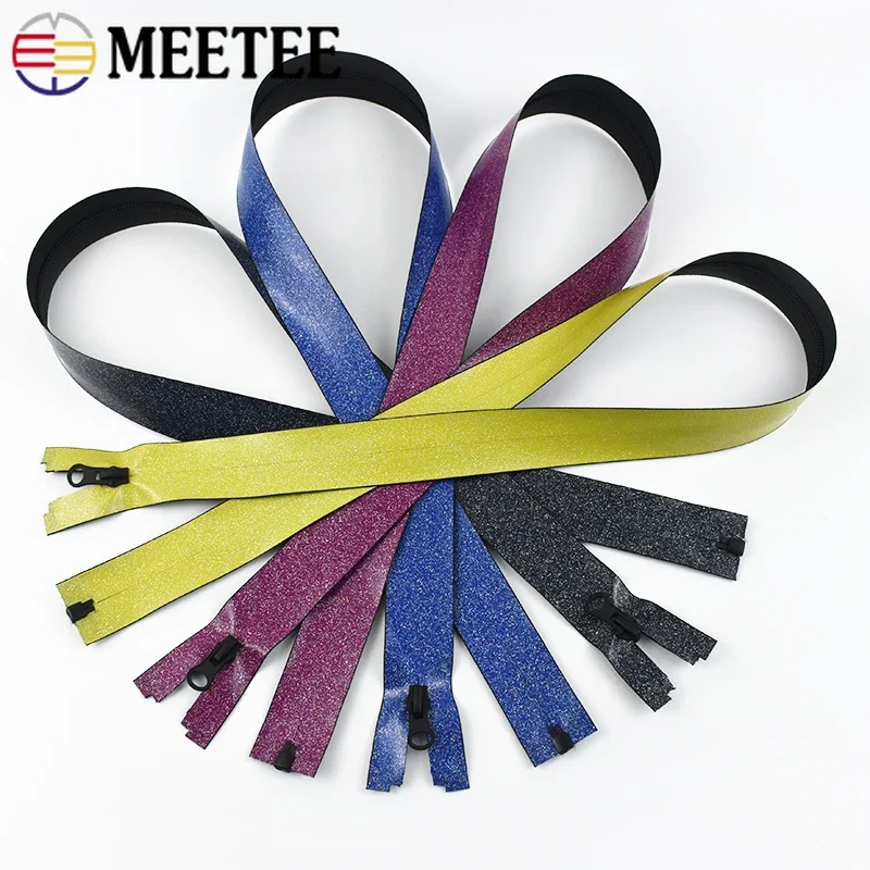 2/5Pcs 5# 80cm Waterproof Nylon Zipper Open End Invisible Decorative Hidden Zippers for Bag Backpack Clothes Sewing Accessories