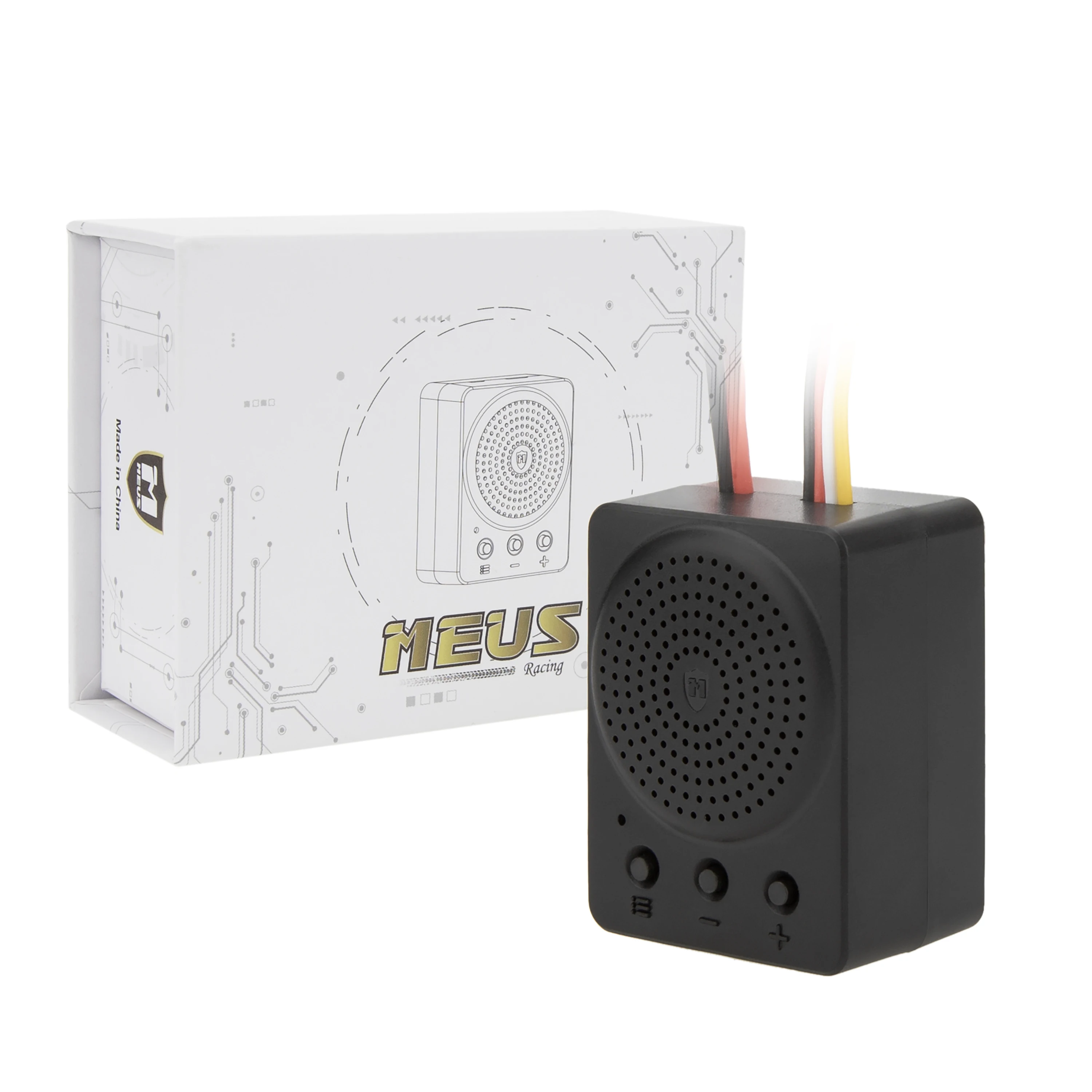 MEUS RACING RC محرك محاكي الصوت ل Traxxas TRX4M محوري SCX24 وغيرها 1/18 1/24 RC الزاحف #1