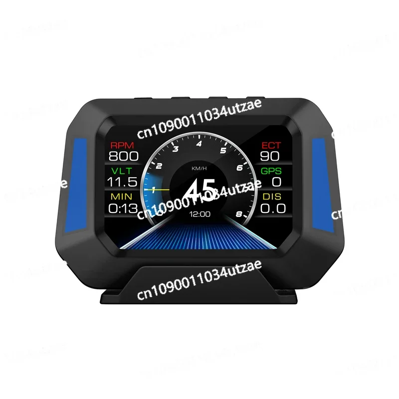 P21 Driving Computer OBD Water Te Detection GPS Altitude Meter Off-road Vehicle Slope Meter Modification