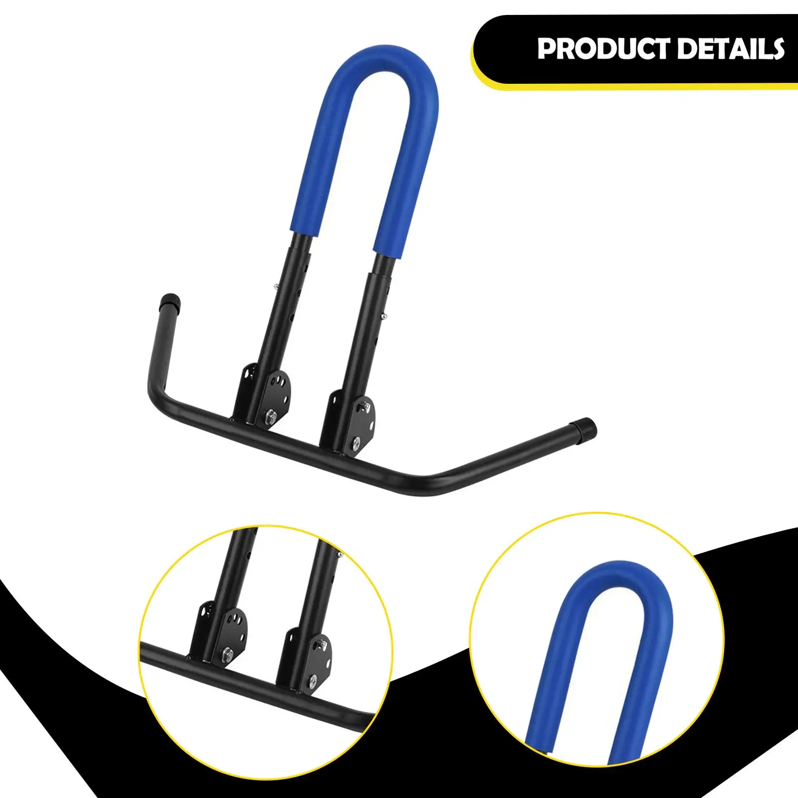 Portable Bike Rack Metal Floor Stand Reliable Support for Kids Balance Bikes Indoor Outdoor Use