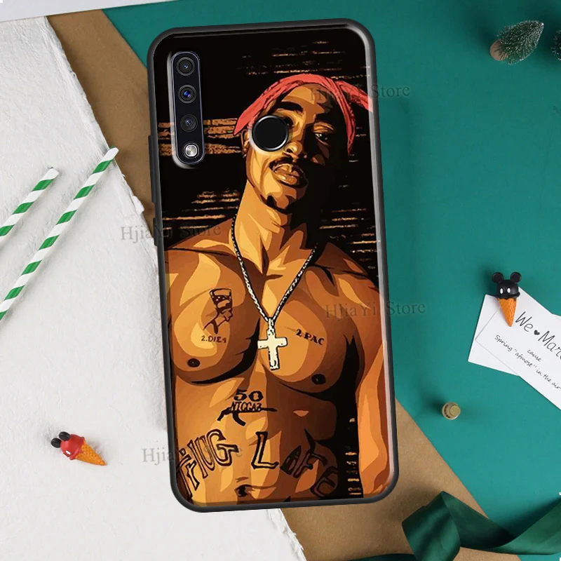 2Pac Tupac Shakur Rap Rapper Soft For Huawei Honor 10X 8 9 10 Lite 20 10i 7X 4C 7C 6C 7A Pro 8X 9X 8A 9A 8S 9S Cover