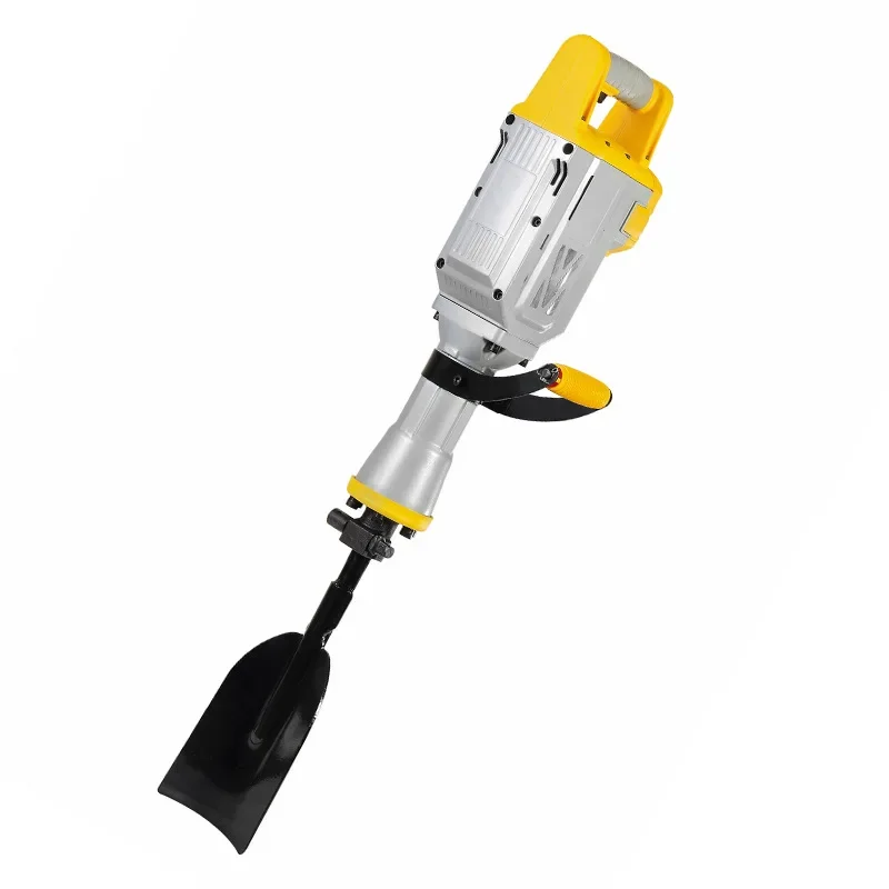 Electric tree excavator with soil ball, electric pick, crusher, tree planting, pitting, tree digging, seedling removal machine,