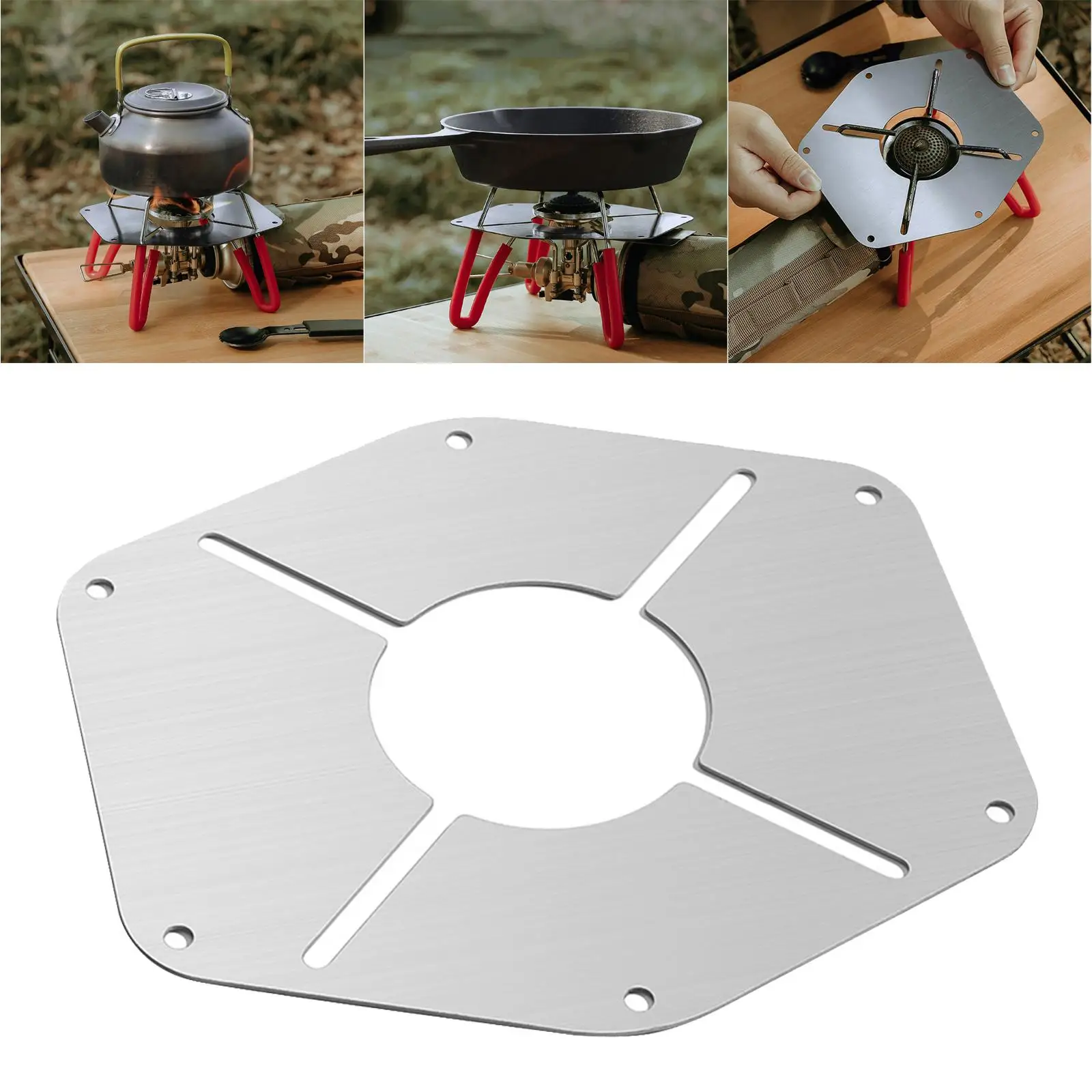 Gasherd Thermal Baffle Guard Portable Picnic-Gasgerät für SOTO 310