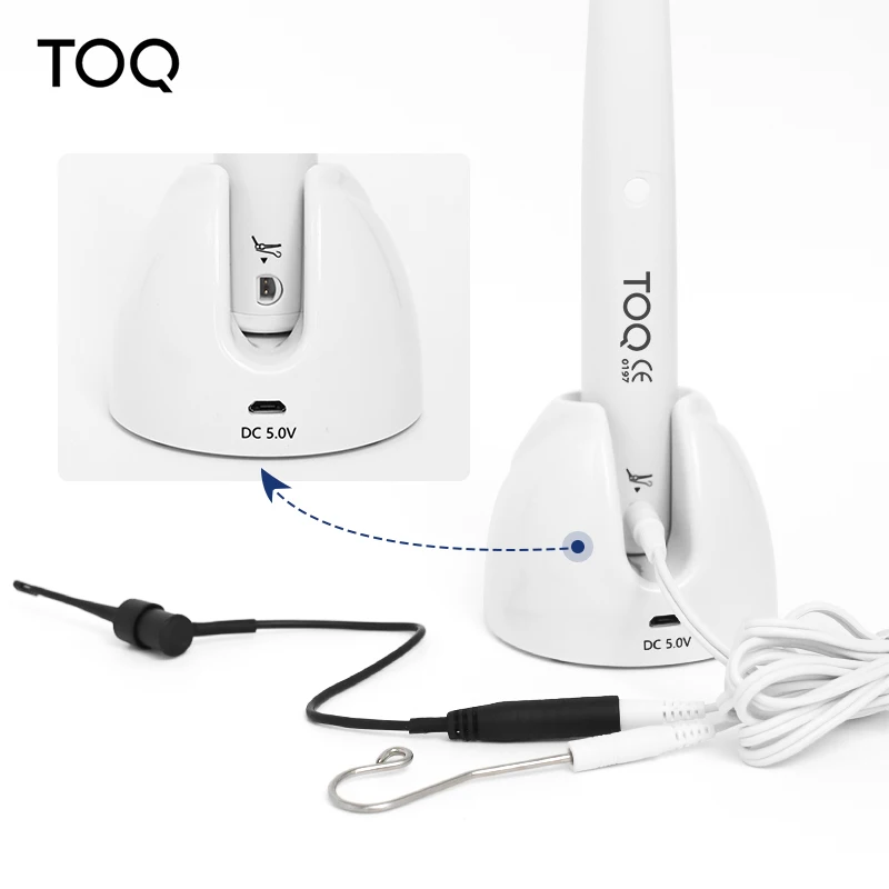 2 in 1 Dental Wireless Endo Motor Built in Apex Locator 360°Rotation Contra Angle Reciprocating Root Canal Instrument